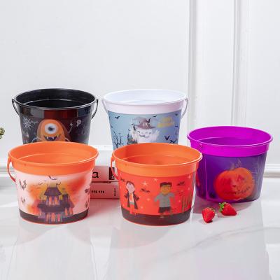 China PP+pe 3D printed bucket for Halloween for sale