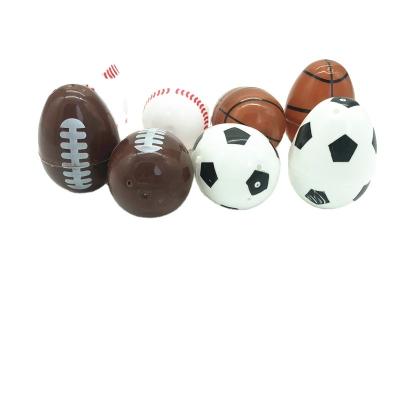 China Hot Selling Plastic PP Easter Eggs Painted Sports Easter Eggs Giant Easter Egg for sale