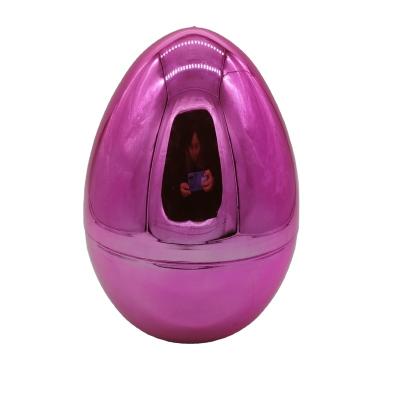 China Hot Selling PP Easter Eggs Large Metallic Plastic Plastic Easter Eggs for sale