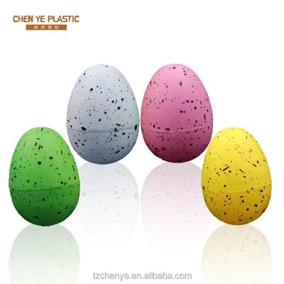 China Hot Selling PP Easter Egg Spray Plastic Painted Easter Eggs for sale