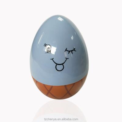 China Hot Selling Plastic PP Easter Eggs Large Plastic Easter Eggs Paint Animal Eggs for sale