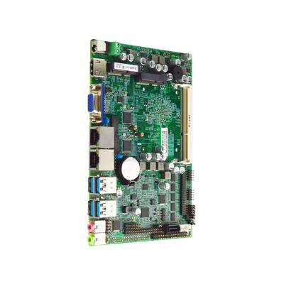 China Intel Kabylake 6th Generation Desktop I3-6100U Onboard 8GB DDR3 with Ethernet 2 1 sata 1 msata industrial motherboard for sale