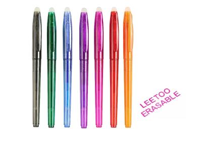 China 20 Colors Retractable Friction Clicker Pen 0.5mm / 0.7mm for sale