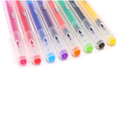 China Office Colored  Friction Erasable Gel Ink Friction Ball Pen for sale