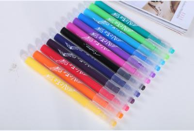 China 12 Colors Thin Fine Tip Children'S Dry Wipe Pens for sale