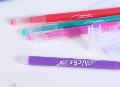 China Heat Sensitive Transfer 12 Colors Auto Vanishing Pen for sale