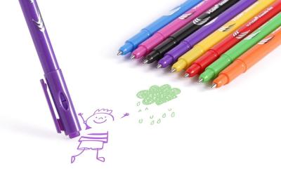 China Kids Writing Drawing Friction Hot Erasable Gel Pens for sale