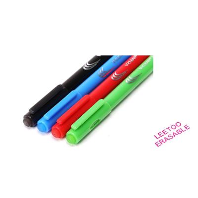 China Red Black Green Blue 4 Color Erasable Ink Pens for sale