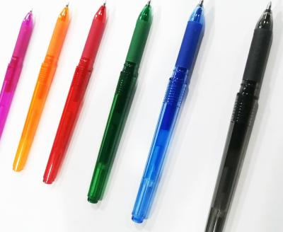 China 0.5mm 0.7mm Erasable Ink Pens With Soft Rubber Grip for sale