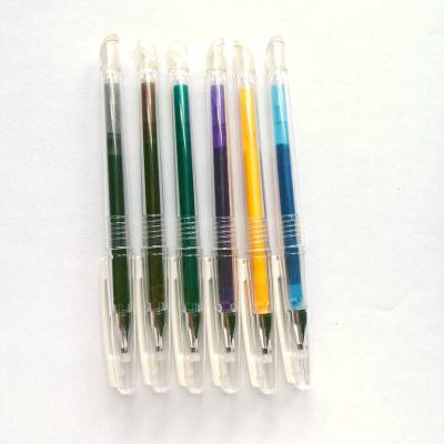 China Nontoxic Gel Ink Friction Ball Pen With Soft Grip for sale