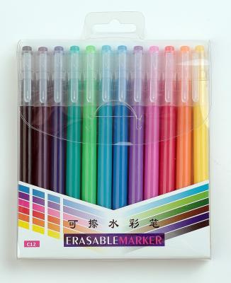 China Smooth Writing 2.2mm Point Friction Erasable Marker Pens for sale