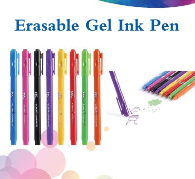 China 20 Vibrant Colors Erasable Gel Pens With 0.5 0.7mm Nib for sale