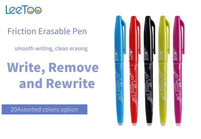 China Non Leakage 0.5 Erasable Heat Sensitive Ink Pen for sale