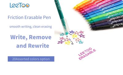 China Fine Writing Nontoxic Ink Friction Erasable Markers for sale