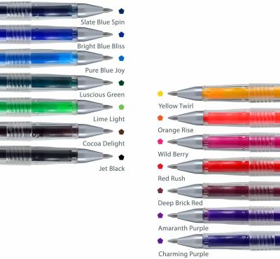 China Fine Point Assorted Color Thermo Sensitive Ink Friction Gel Pen for sale