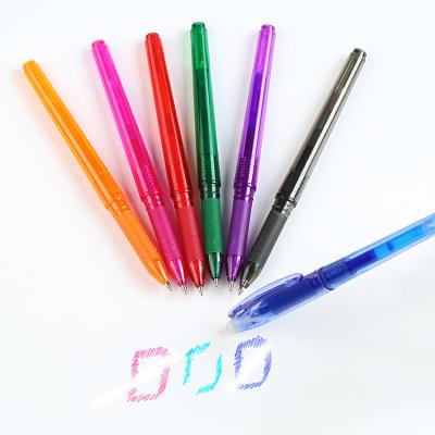 China Multi Color 0.7mm Erasable Clicker Pens For Office And School for sale