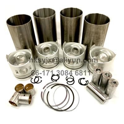 China PC100-3 PC120-3 Excavator Engine Wear Resistant Spare Parts For 4D95 4D95L Engine Cylinder Block Liner Kit Piston Assy for sale