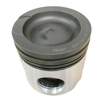 China Building Material Stores Piston 6L QSB8.3 Engine Parts Piston Assembly 4941393 for sale