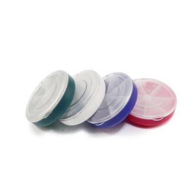 China Pill Packing 7 Compartment Mini Portable Pill Case For Home And Travel for sale