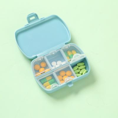 China Portable Pill Box Organizer Pill Box Pill Organizer Pill Medicine Case Pill Holder Custom Medicine Organizer Case For Travel Portable Pill Box for sale