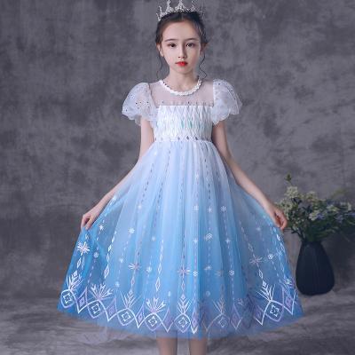 China New Princess Style Children's Birthday Party Dresses Girls Charming Preppy Summer Dresses Carnival Costume Kids Prom Dresses for sale