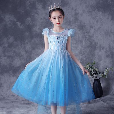 China Princess Girls 1st Birthday Baptism Dress Embroidered Elegant Princess Party Dress First Communion Children Lace Up Dress for sale