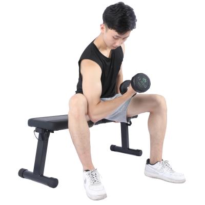 China 2021 Modern New Foldable Flat Bench Household Dumbbell Bench for sale