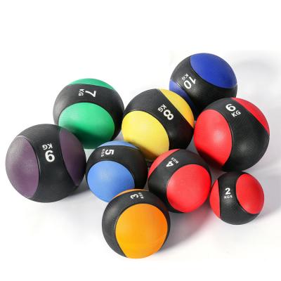 China Hot Selling Yoga Exercise Indoor Sports Rubber Medicine Ball for sale