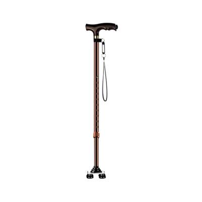 China Portable Waist Adjustable Walking Stick Aluminum Alloy Crutches SZ006 for sale