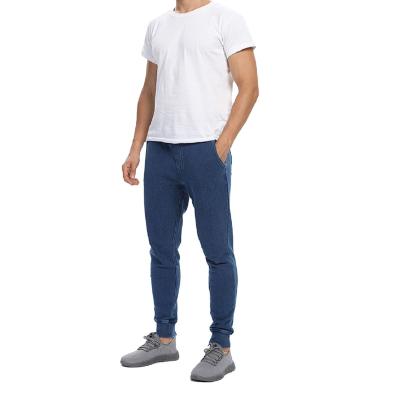 China Breathable OEM Customized High Quality Cotton Jeans Mens Skinny Pants for sale