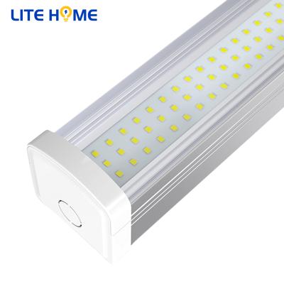 China Modern 600mm LED Batten Light for Warehouse Factory Supermarket Mall Office Hotel Warm Light for sale