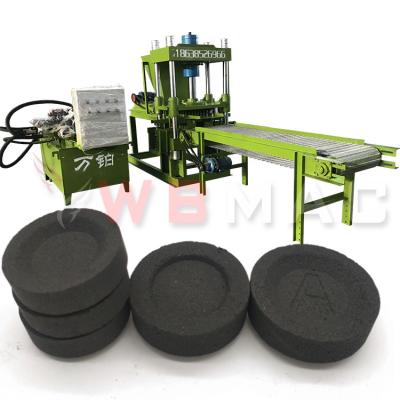 China Top Quality hydraulic Shisha Charcoal Briquette Press Multiple molds Shisha Charcoal Briquette Making Machine for sale