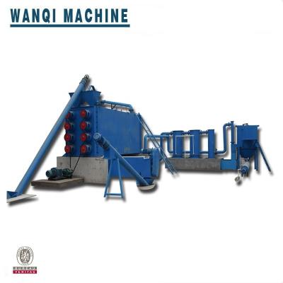 China High capacity and gas reuse carbonization oven/charcoal carbonization furnace with WANQI brand for sale