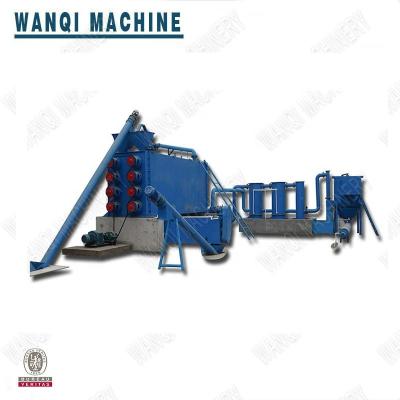 China Wanqi THJ-II continuous sawdust charcoal carbonization stove/coconut shell carbonization furnace for sale