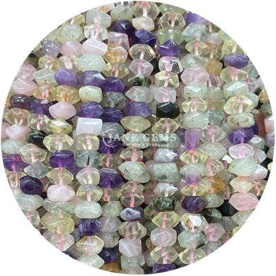 China Wholesale Natural Crystal Gemstone Angle Amorphous Beads Striped Agate Irregular Loose Bead Accessories for DIY Jewelry for sale