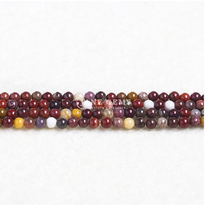 China Natural Stone Beads Loose Stone Beads Crystal Garnet Red Jasper Black Agate Beads For Jewelry Making for sale