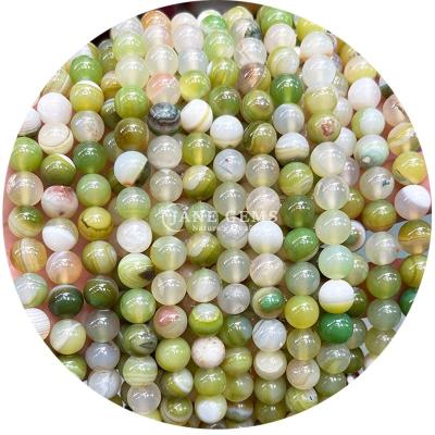 China Colorful Loose Round Crystal Healing Gemstone Beads For Gift And Party Decoration for sale