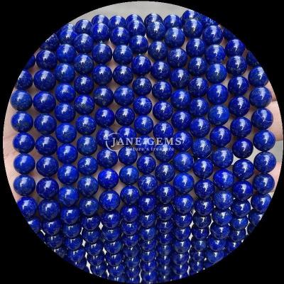 China Polished Round Gemstone DIY Beads Lapis Lazuli Malachite Tourmaline Loose Strands for Jewelry Making for sale