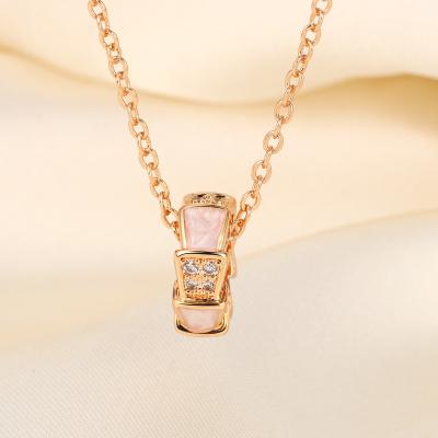 China TRENDY Dropshipping Charm New Listing Fashion Jewelry Pendent Customized Transit Necklace For Woman Wholesale for sale