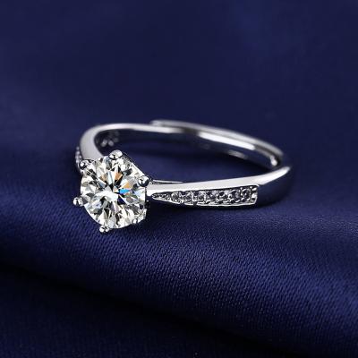 China Romantic Products dropshipping  Crystal Engagement Claws Design Hot Sale Rings For Women Zircon Cubic Elegant Ring Female Wedding Jewelry for sale