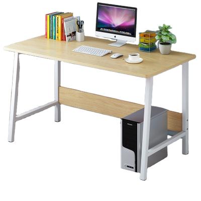 China Modern Computer Desk PC Corner Table with Bookshelf Desks 3 Drawers Study Desk for Home Registration Table for sale