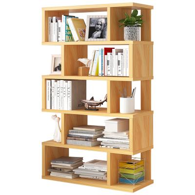 China Nordic creative multi-layer wood shelf wooden shelf for home for sale