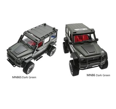 China 1:12 Scale RC Hobby SPGCM mn86 RTR Four Wheel Drive Vehicle mn86s Rc Crawler Car 4Wd Diy Model High Speed ​​Car For Mn WPL WPL for sale