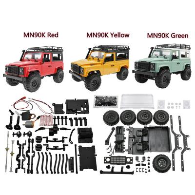 China RC Hobby MN-90K KIT 1/12 2.4G 4WD Climbing Racing RC Car Wireless Remote Control Truck for sale