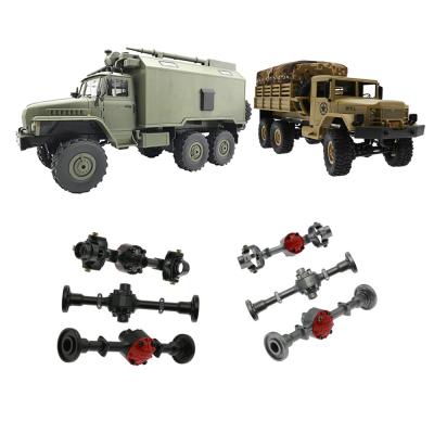 China RC Military Hobby WPL 6WD Truck Upgrade Parts RC Parts Front And Rear Assembly Metal Axle Housing Factory for sale