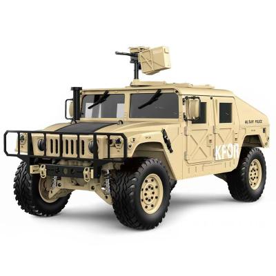 China RC Model Hg P408 1/10 2.4G 16CH 30KM/H 4WD Rc Trucks Military Electric Vehicle 4X4 Military Army Trucks for sale