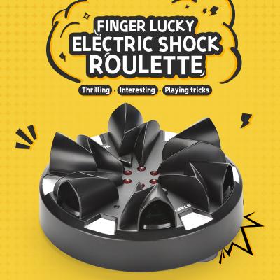 China Plastic Funny Miniature Electric Tricky Game Lie Shock Machine Finger Roulette Liar Detector Shocking Punishment Props Party Prank Games for sale