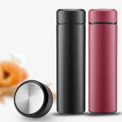 China Sustainable Custom Smart Vacuum Thermos Stainless Steel Smart Water Bottle With Temperature Display for sale