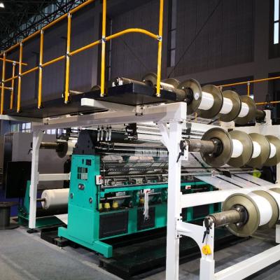 China CH-RD7 Chain Double Needle Bar 3D Spacer Mesh Fabrics Raschel Warp Knitting Machine for sale