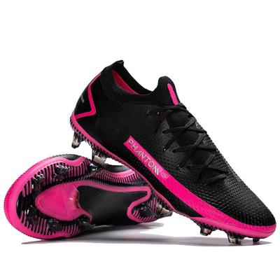 Cina wholesale Low ankle football boots FG long spikes football shoes zapatos futbol outdoor soccer shoes for men in vendita